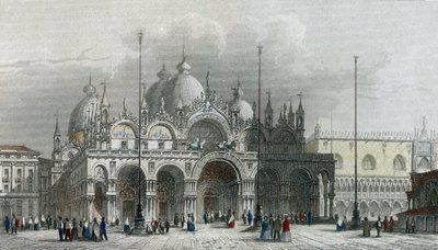 Basilika San Marco, Venedig von Giovanni Pividor